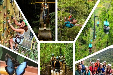 5 IN 1 ADRENALINE EXTREME - FULL DAY PASS Jacó