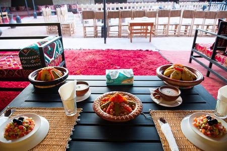 From Marrakech: Agafay Desert Camel Ride experience Dinner show