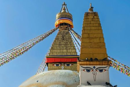 Walking Street Food Tour and 2 UNESCO Sightseeing in Kathmandu 