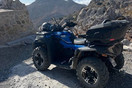QUAD ATV Adventure découvrez les panoramas du Sud est de la Crete
