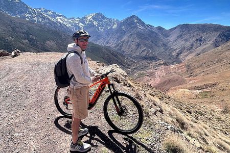 1-Day Electric Bike Adventure from Marrakech to Atlas Mountaibs