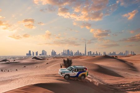 Dubai Sunset Desert Safari: Dune drive, Shows, Fort dinner & more