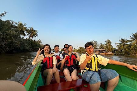 Mekong Delta Nature Cano-Kayak-Cycling & Fishing Private Day Trip