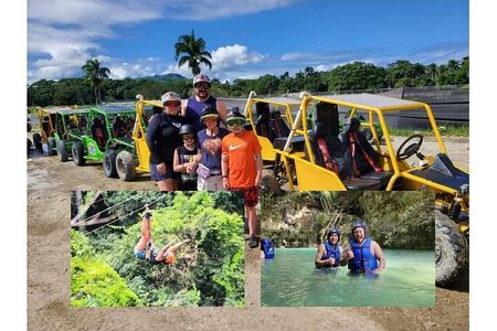 Triple Adventure Zipline Waterfalls & Buggy