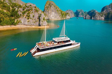 The Catba Catamaran Day Tour Lan Ha Bay Cruise Trips
