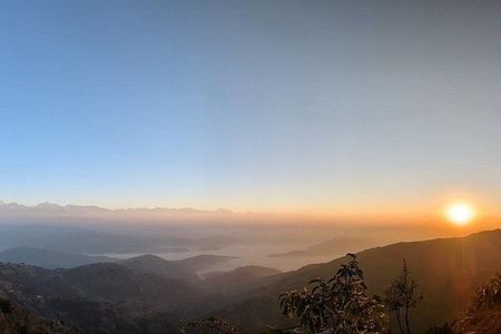"Majestic Sunrise: Nagarkot’s Breathtaking Viewpoint"