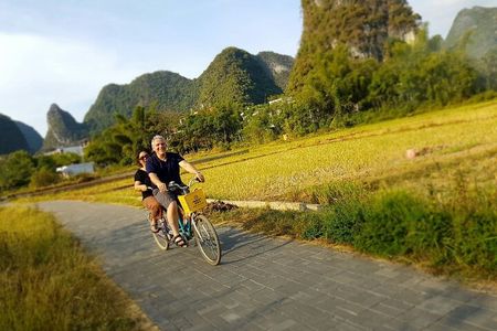 1-Day Private Yangshuo Bicycle Tour along Ten-Mile Gallery
