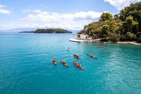 Lefkada, Nydri, Scorpios Kayak Odyssey Island Hopping