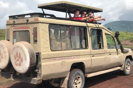 4-Days Adventure Camping Safari to Tarangire, Serengeti & Ngorongoro