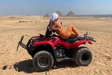 Private Tour Giza Pyramids,Sphinx,Valley temple and ATV, lunch
