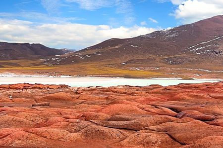 Red Stones, Altiplanic Lagoons and the Atacama Salt Flat