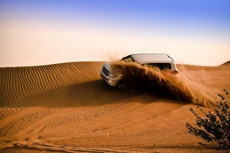 Private Evening Desert Safari with BBQ Dinner Sand Boarding