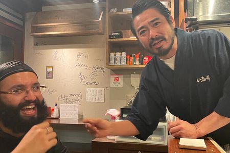 Tokyo Nightlife Experience Hidden Sushi & Local Karaoke bar