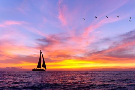 Private 2 Hour Sailboat Sunset Charter