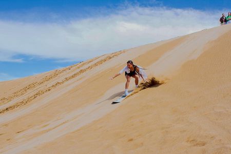 Agadir Desert Quad Bike & Sandboarding Tour with Moroccan Tea