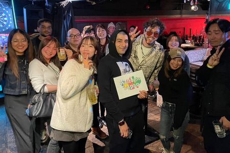 Tok­yo Locals & Traveller can come alone Party experience Shibuya