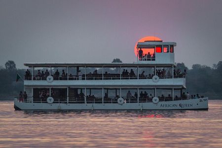 African Queen Sunset Cruise On The Zambezi River