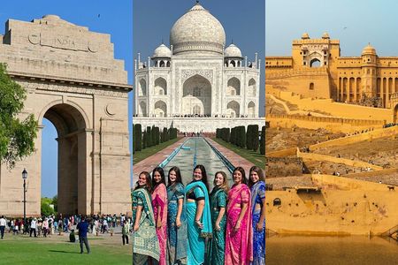 Golden Triangle Tour: 3 Days, 3 Iconic Cities–Delhi,Agra & Jaipur
