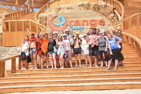 Orange Bay island snorkeling tour with Lunch HurghadaToGo