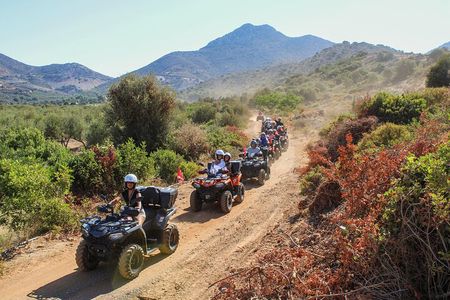  Bali Rethymno Panormo half day quad safari adventure