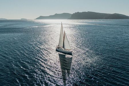 Santorini Semi-private Morning or Sunset Volcano Sailing Tour