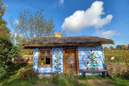 ZALIPIE - painted village, unique PRIVATE tour from Krakow