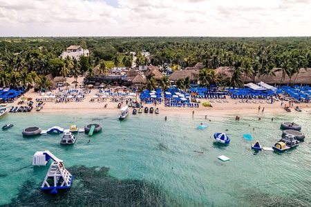 Best Cozumel Beach Day Pass + Food + Drinks San Francisco Beach