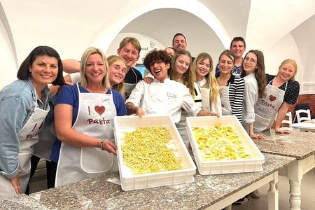 Venice: Hands-On Pasta & Gelato Class with Wine by St Mark's