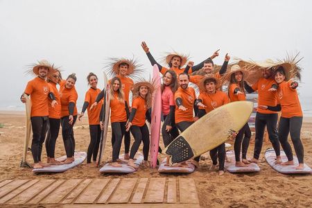 2H Surf Lesson In Agadir 