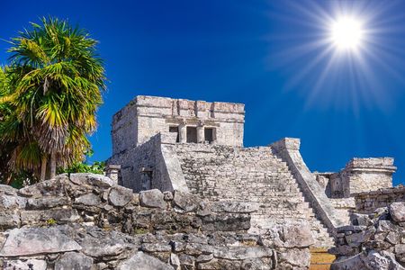 Tulum highlights tour, Cenote & Jungle Village pick up included