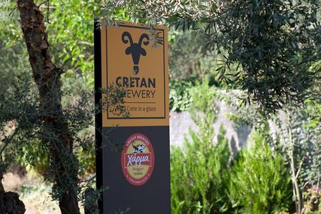 Cave and Cretan Brewery semi private jeep tour with beer tasting