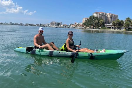  Luxury Kayak Tour To An Island Off Clearwater Beach! - (Tandem)