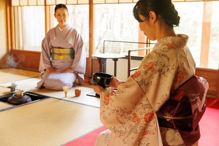 Stunning Private Tea Ceremony: Camellia Garden Teahouse