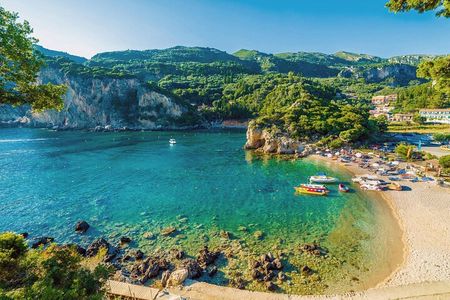 Corfu Tour with Achillion Palace and Paleokastritsa