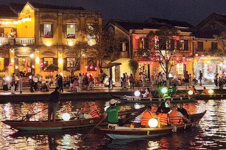  Marble Mountains - Hoi An City- Night Market- Sampan Boat Ride