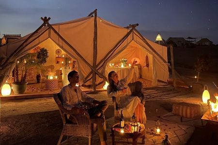 ''Marrakech'' Agafay Desert Sunset - Camel Ride - And Dinner Show