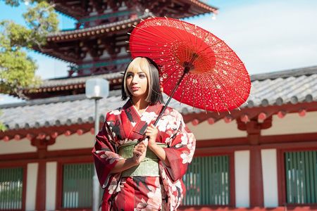 Kimono rental 1day+1FREE GIFT(KIMONO,HAORI)