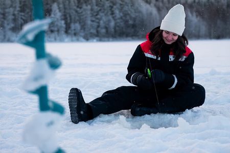 Lapland Ice Fishing Experience from Rovaniemi