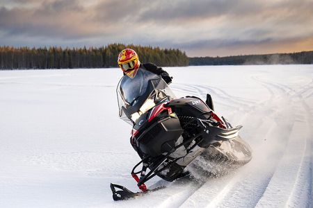 Snowmobile and Ice Fishing Experience