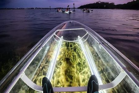 Venice Clear Kayak Glass Bottom LED Night Tour