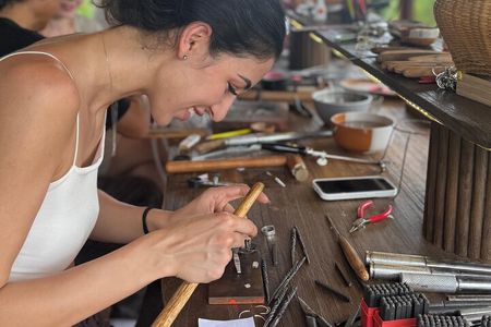 Bali Seminyak Silver Class Activity and Take Your Own Creation