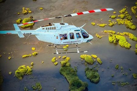 15 Mins Helicopter Flight Victoria Falls Zimbabwe