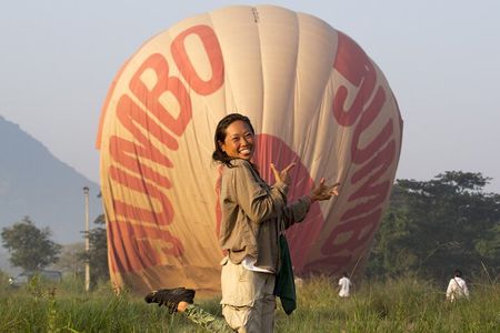 Hot Air Ballooning from Sigiriya
