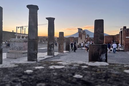 Pompeii from Afternoon to Sunset