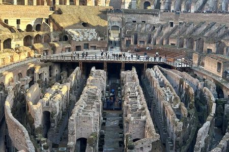 Colosseum Arena Digital audio Guided tour & Forum palatine entry 