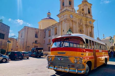 Malta Half Day Vintage Bus Tour 