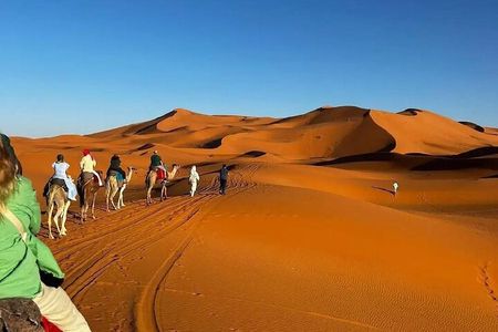 Marrakech to Sahara Desert 3-Day Tour Dunes Oasis