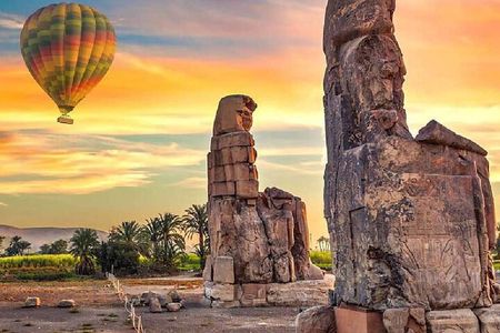 Luxury Hot Air Balloon Ride in Luxor with Transfers Included