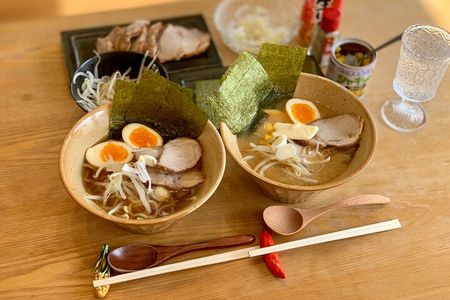 Ramen,Gyoza,Udon,Tempura-Making experience in Japanese home