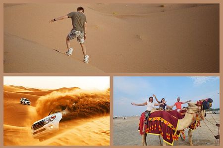 Doha: Safari, Camel Ride, Sandboarding and Inland Sea Tour